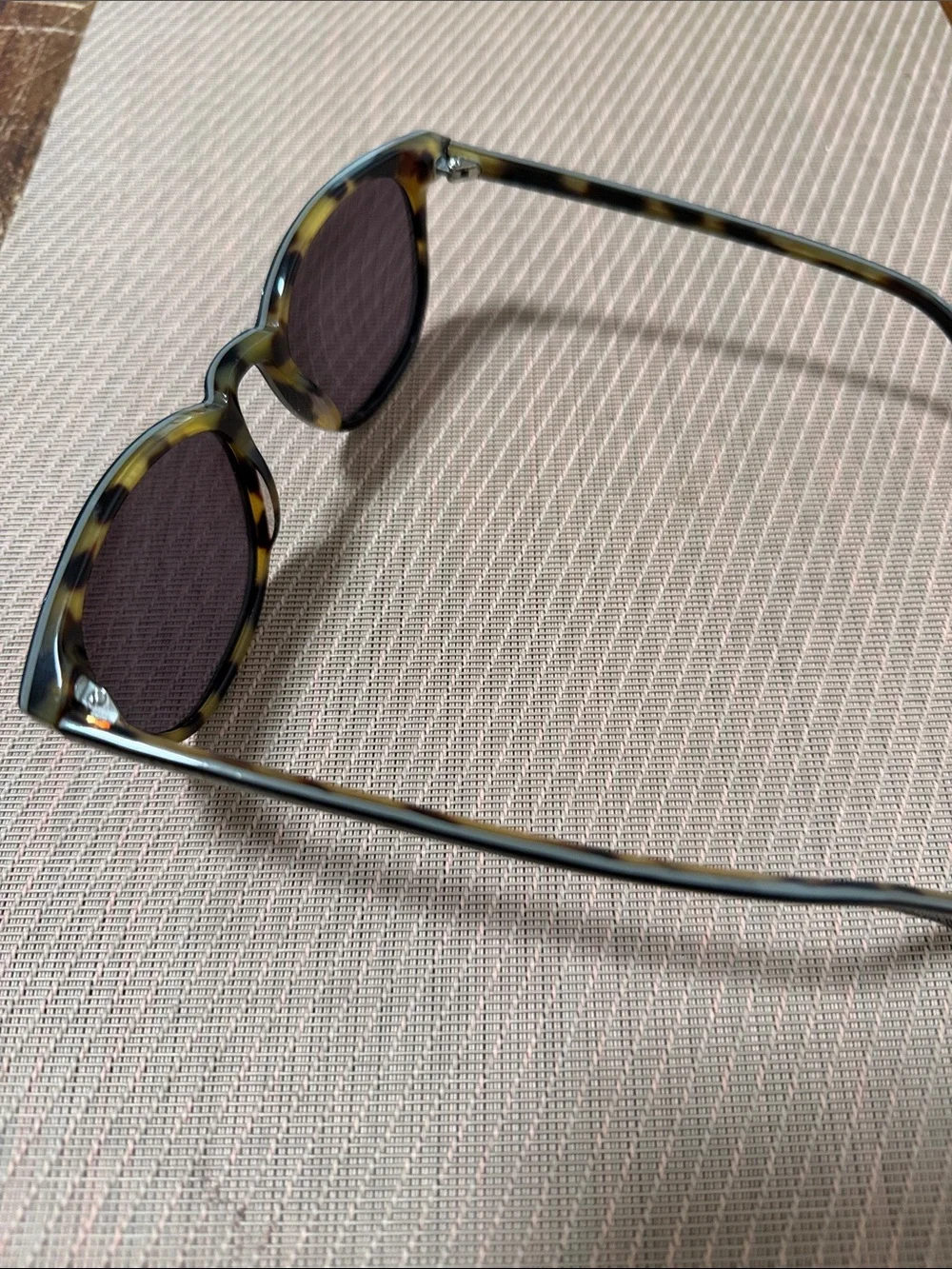 Madewell Classic Black Round mirror Sunglasses - Polarized Lenses